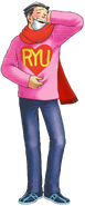 Full-body illustration (Japanese) (Ivy University student) Gyakuten Saiban 3 (Turnabout Memories) (GBA version)