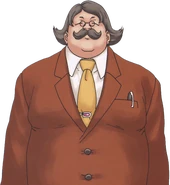 Upper-body illustration Phoenix Wright: Ace Attorney (Turnabout Sisters & Turnabout Goodbyes)