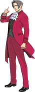 Full-body illustration Phoenix Wright: Ace Attorney - Spirit of Justice