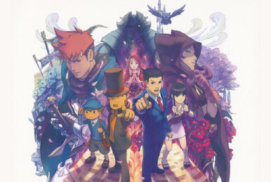 Professor Layton VS Gyakuten Saiban Original Soundtrack with Special Anime  Film | Ace Attorney Wiki | Fandom
