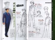 Concept art of Phoenix Wright