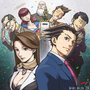 20th anniversary artwork drawn by Tatsuro Iwamoto