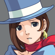 15 лет (обеспокоена) Apollo Justice: Ace Attorney