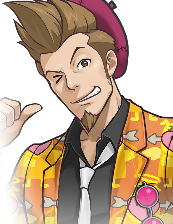 Godot Jove on X: ace attorney characters in order of how