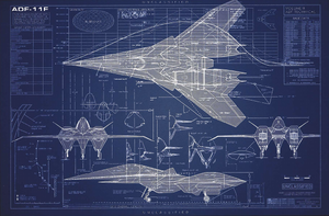 ADF-11F Raven Blueprints