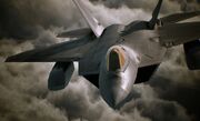 Ace Combat 7 Announcement F-22 Front