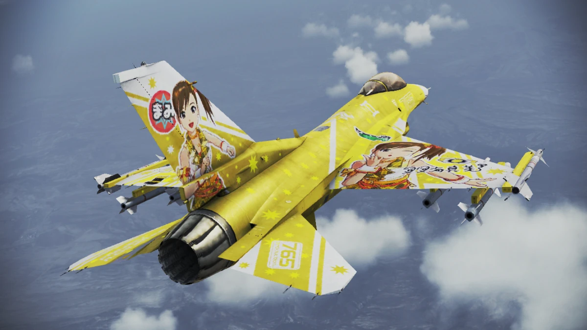 航空機・ヘリコプター THE IDOLM@STER A-10& F-22 &F-15E&F-16C F-16C -MAMI- | Acepedia | Fandom