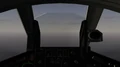 The cockpit of the Tornado IDS, without the HUD