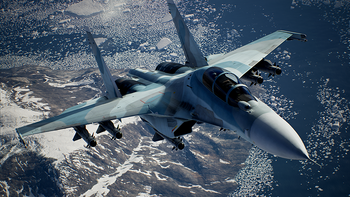 AC7 Su-30M2 Loading Screen Flyby