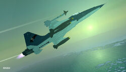 Ace Combat 5 - Mission 01 - Shorebirds - For Belsimtek's F-5E Tiger II -  No mods version.