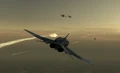 An Osean F-4X dogfighting with Y.A.F. fighters