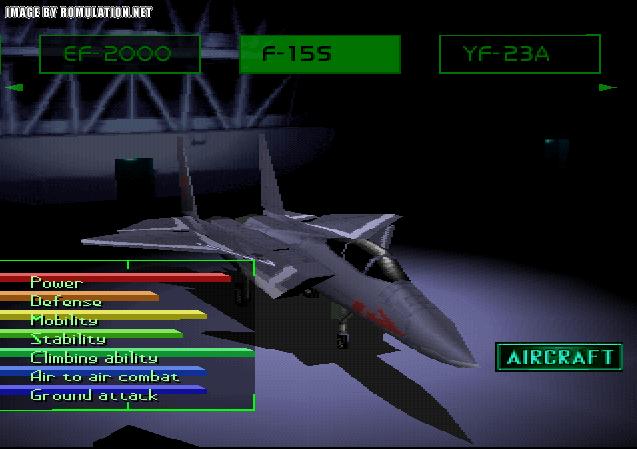 air combat ps1