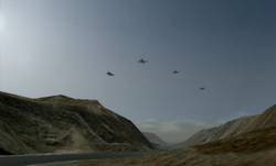 Ofnir Squadron breaking formation in Payavlenie Ravine