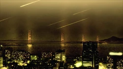 The Ulysses meteor shower as seen from Gracemeria