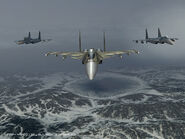 108th Flanker Line.jpg (119 KB) The Su-32, the Su-35 and the Su-37 Terminator.