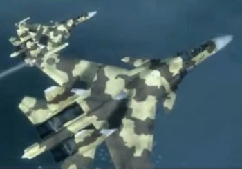 Pareja de Su-37 de Leasath.