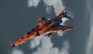 Flyby view of the "Inferno" Skin