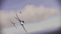 QFA-44 and MQ-90Ls breaking formation