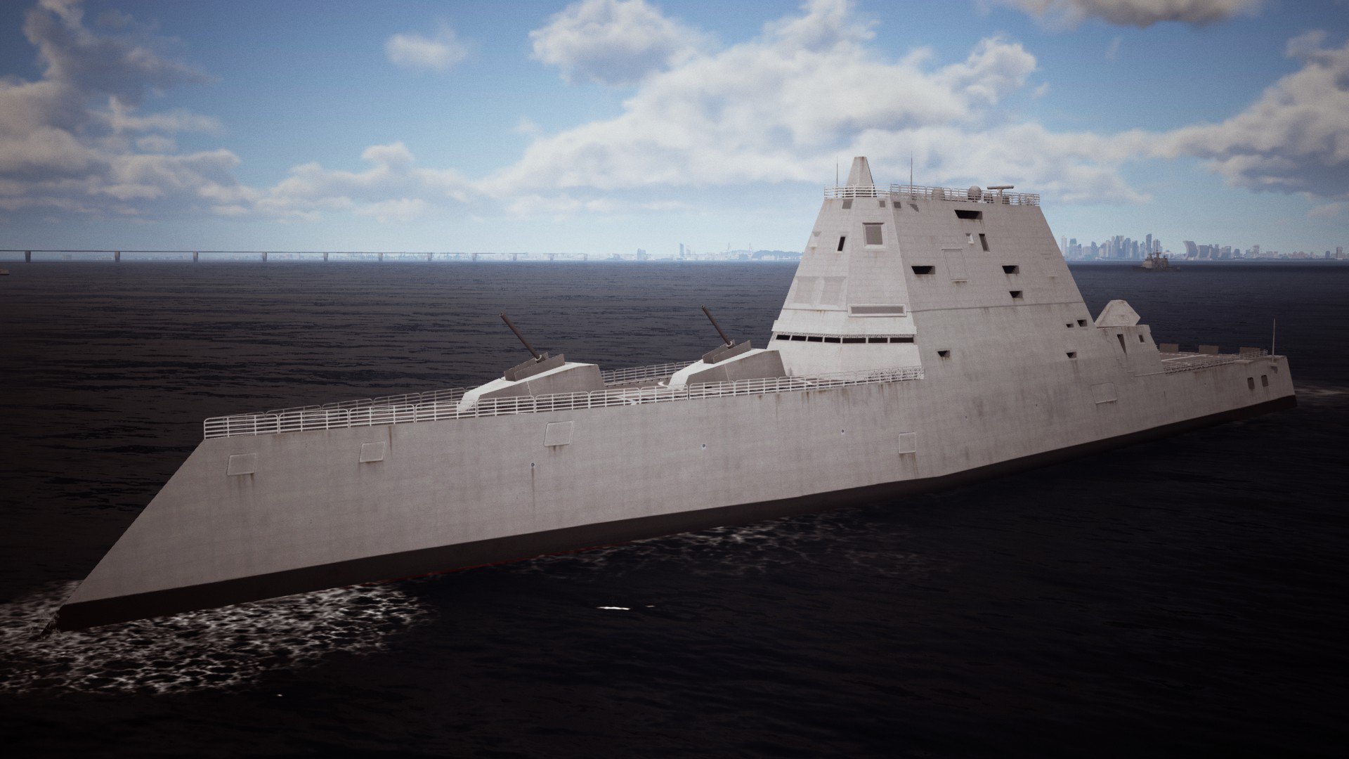 Another Zumwalt Hypersonic missile tube render (1920 X 1080) via Naval  News/H.I Sutton : r/WarshipPorn