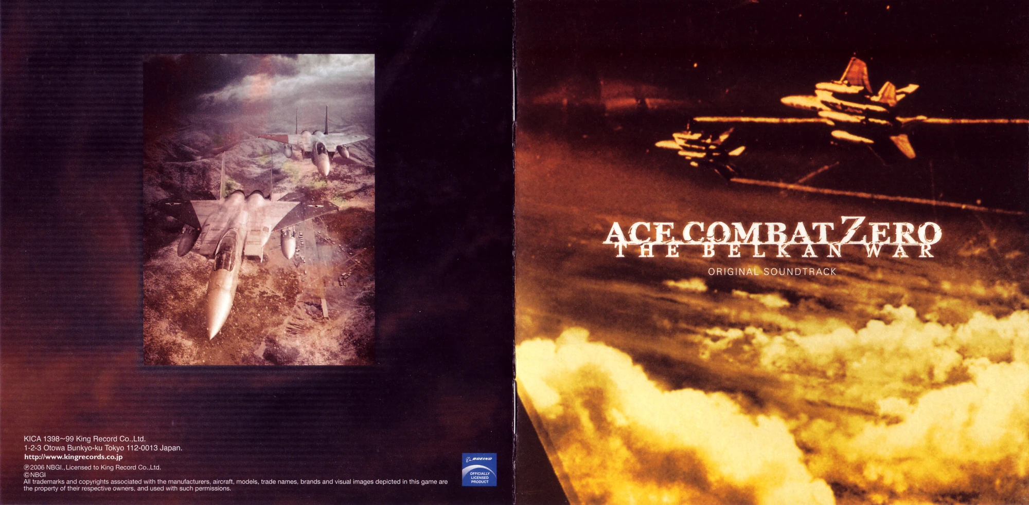 Ace Combat Zero The Belkan War Original Soundtrack Acepedia Fandom