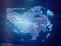 A briefing map of Usea from Ace Combat 04: Shattered Skies