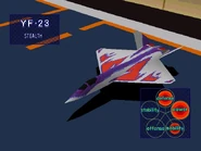 YF-23A in the Hangar