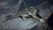 The F-14D -Schnee- skin in Ace Combat 7: Skies Unknown