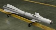 Air-to-ground missile for X-02 Wyvern