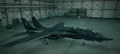 The F-14D -RAZGRIZ- in the hangar