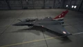 A SACS aircraft in the hangar