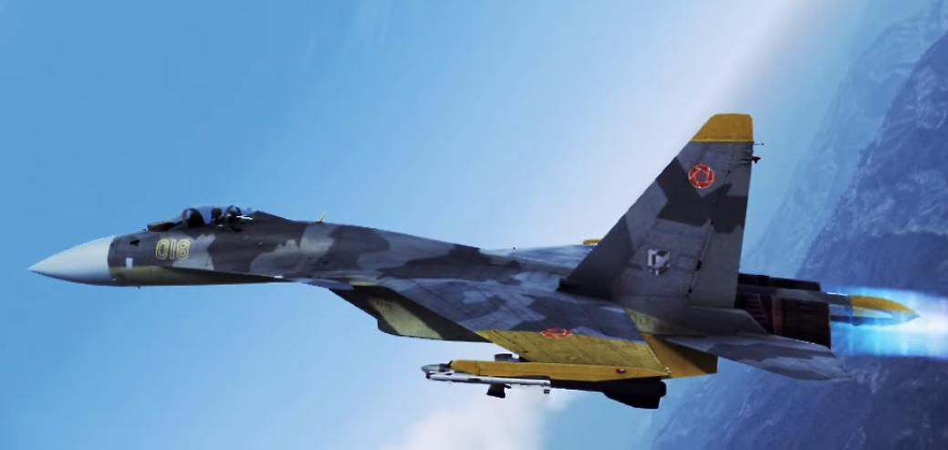 1/144 Ace Combat Su-37 Yellow 13 Ace Combat Tech Mix