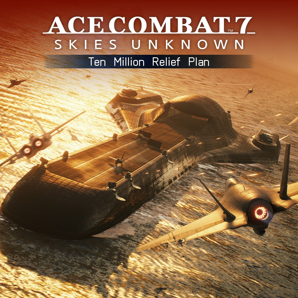 Ace Combat 7: Skies Unknown DLC 'Ten Million Relief Plan' gameplay - Gematsu