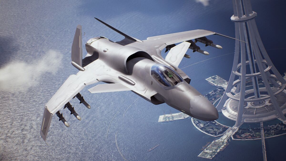 Ace Combat 7 is an aerial dog-fighter with actual level design