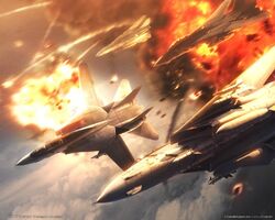 Pin on ACE combat 7 & full saga wallpapers