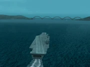 "Пустельга" входит в пролив Иглин.