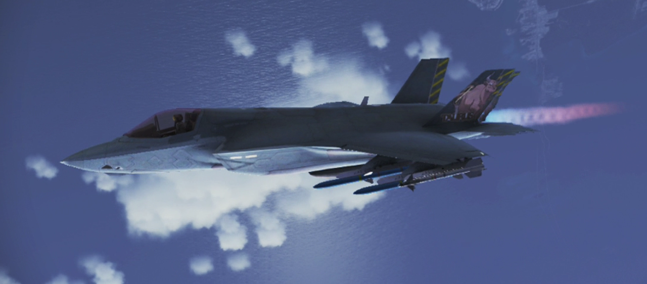 F-35C -Stealth- Modification Kit at Ace Combat 7: Skies Unknown