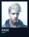 Rage portrait