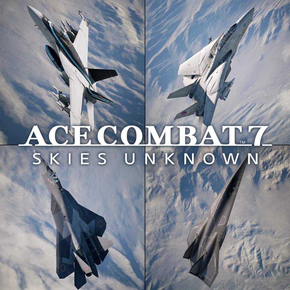 Gameplay Ace Combat 7 PS4 Xbox One e PC jogo de avião 