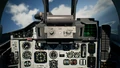 The MiG-29A's instrument panel