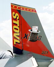 X-35B Tail