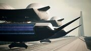 Mass driver with two SSTO AC7