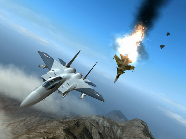 Blue on Blue - Acepedia - The Ace Combat Wiki