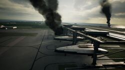 SSTO supply ships near Tyler Island's mass driver