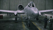 A-10A in Hangar