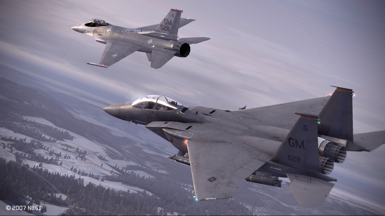 Ace Combat 7 is an aerial dog-fighter with actual level design