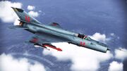 MiG-21bis with HPAA