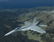 Осейский "Супер шершень" над юктобанийским регионом Дрездене (АС5)