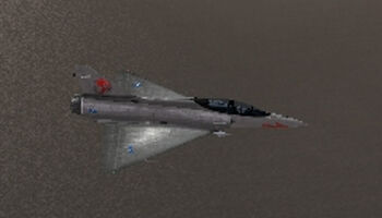 Legacy Mirage 2000D Flyby