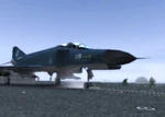 F-4E de Mobius 1 despegando del portaaviones CV-04 "Fort Grace".