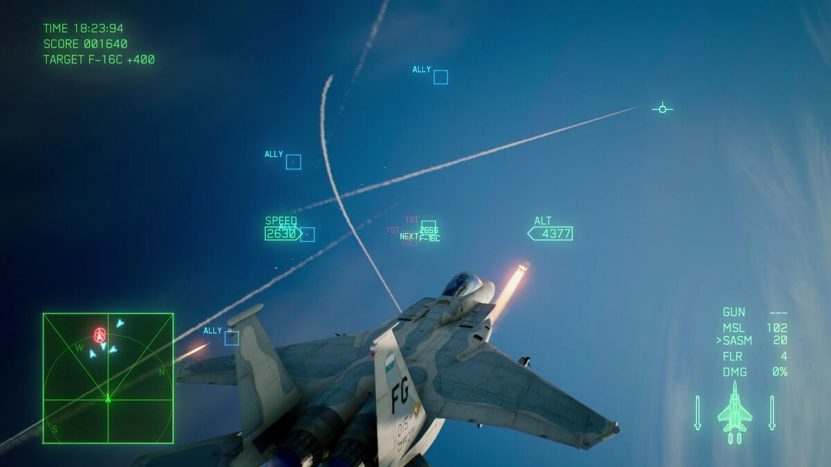 J-20 in Strangereal - Ace Combat 7: Skies Unknown Mod Gameplay 